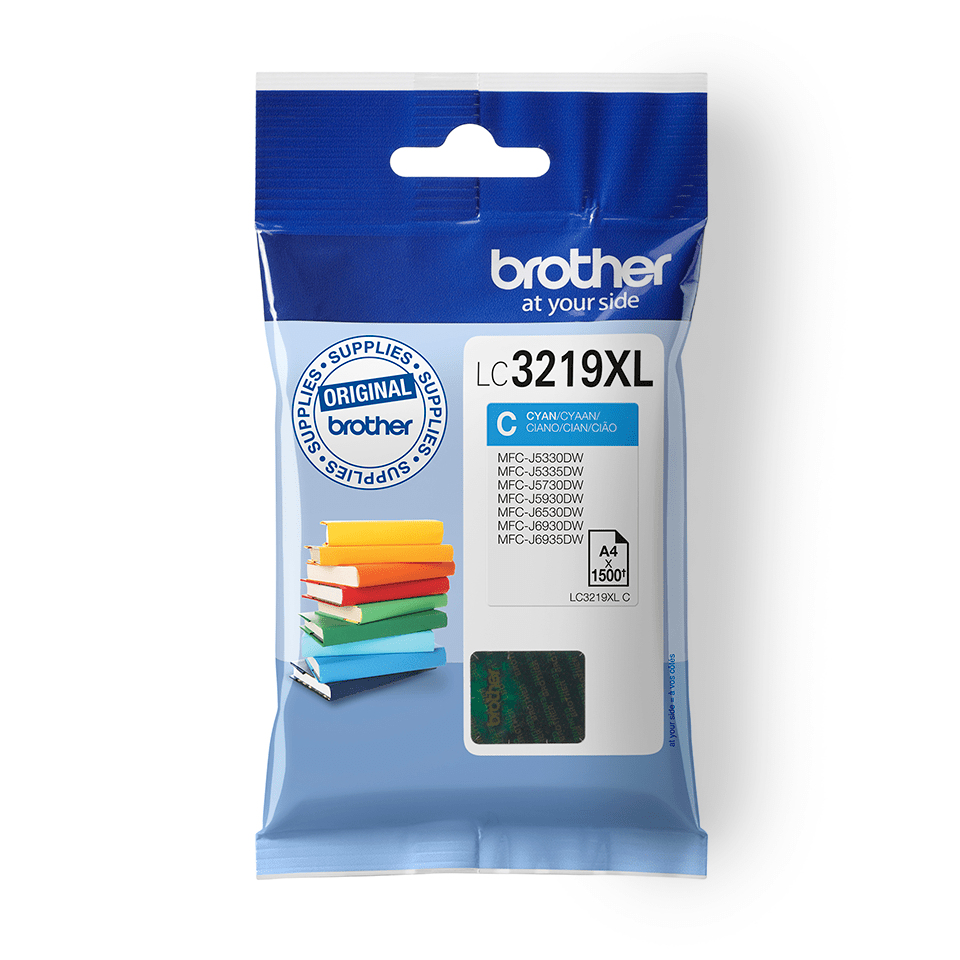 b5ab06ce78a2e05603e43eb002993321bd2c7201 INK BROTHER LC3219XLC CIANO PER MFC5330DW 1.500PG - immagine 1