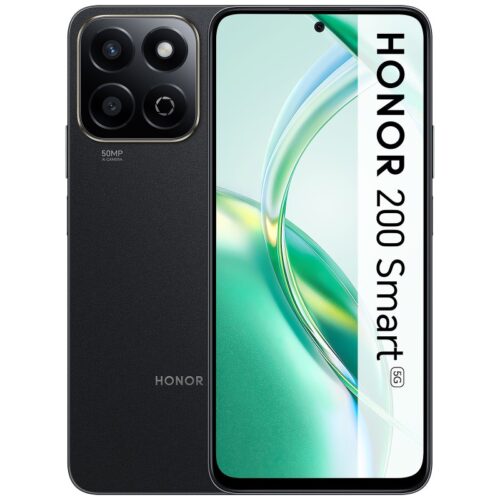 HONOR 200 SMART 5G 4+256GB 6.8" BLACK WIND3 - immagine 2