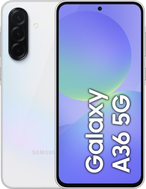 SAMSUNG GALAXY A36 5G 8+256GB 6.7" DUAL SIM AWESOME WHITE ITALIA - immagine 2