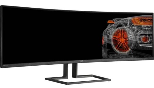 MON 49VA 5120X1440 5MS HDMI DP USB PHILIPS 499P9H/00 MM 32:9 CURVED - immagine 2