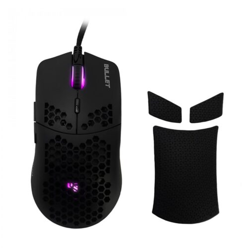 MOUSE USB GAMING NOUA BULLET RGB 7 TASTI PROGRAMMABILI 12000DPI - immagine 2
