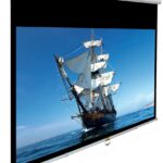 TELO PROVIS 200X114 INSMAN A MOLLA MANUALE HD CANVAS 16:9