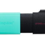 PEN DRIVE 3.2 256GB TYPE-A EXODIA M BLACK/TEAL KINGSTON CAPPUCCIO REMOV