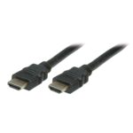CAVO HDMI+ETHERNET 4K 1MT M/M BK 3840x2160 @60Hz HDR