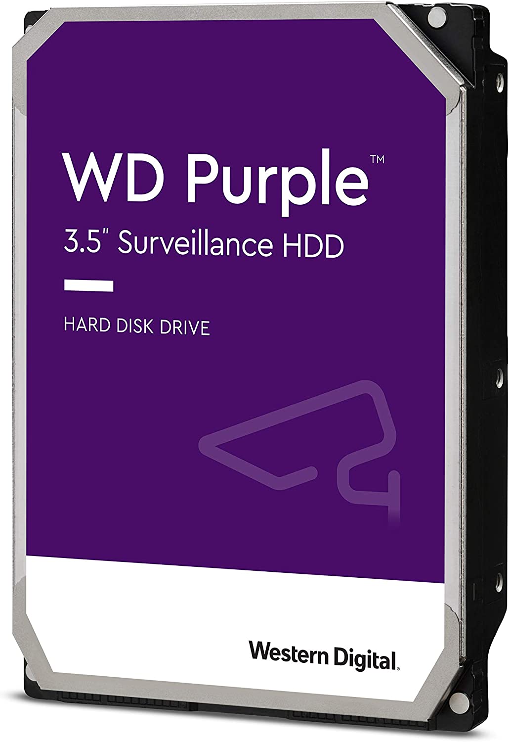 099467 HD 3,5 2TB 5400RPM 64MB PURPLE SATA3 INTELLIPOWER VIDEOSURVEL - immagine 1