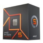 CPU AMD RYZEN5 7600 AM5 3,8GHZ 6CORE BOX 32MB 64BIT 65W