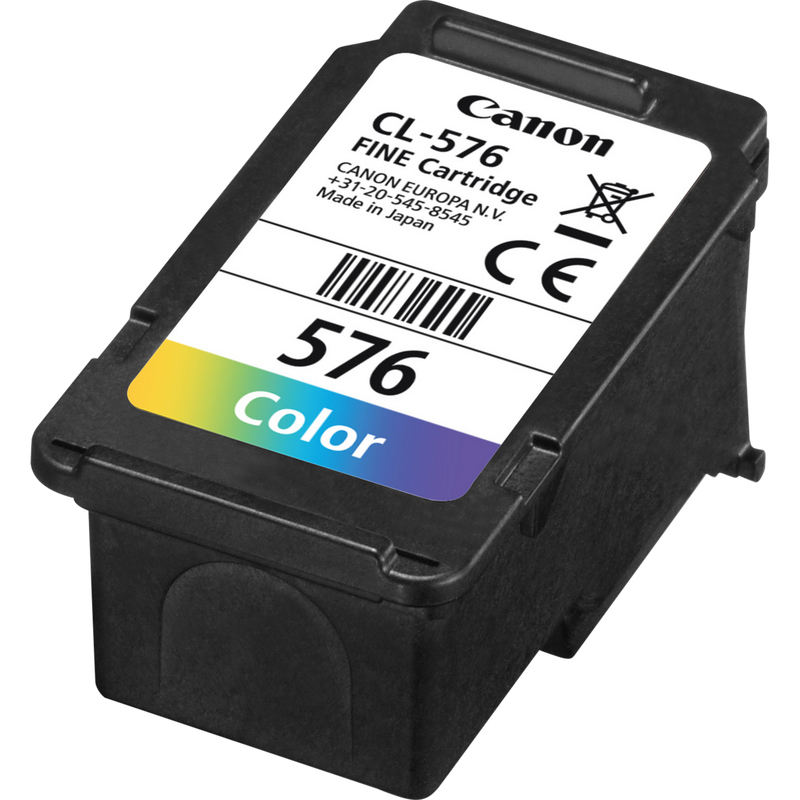 104854468_8057084597 INK CANON CL576 CMY 6,2ML 100PG PIXMA TR4750I/4751I TS3550I/3551I - immagine 1