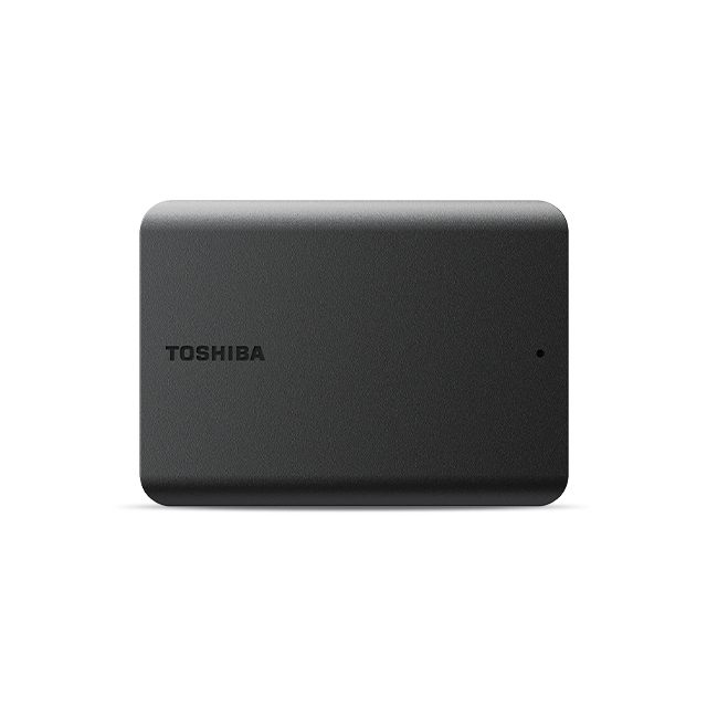 107505074_4591094358 HD EXT 2,5 1TB TOSHIBA BLACK USB3 CANVIO BASICS - immagine 1