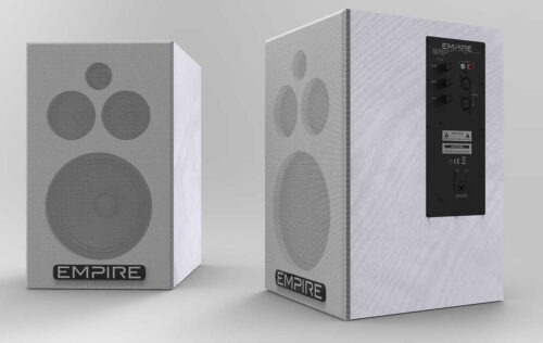 SPEAKER EMPIRE HS290 290W 80-20K HZ RCA XLR BALANCED WHITE - immagine 2