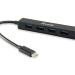 HUB USB C 3.2 4 PORTE BK 4*USB A