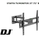 STAFFA TV/MONITOR 37/72 BK NEW MAX 50KG MAX VESA 600*400 SNODO180?