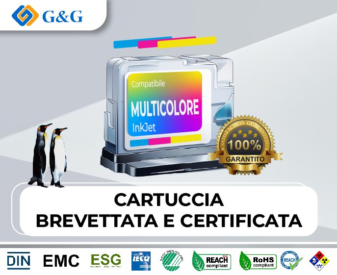 1C546XL-GG_1.jpg INK G&G CAN CL-546XL CMY 14ML RIGENERATO (MULTIPACK) - immagine 1