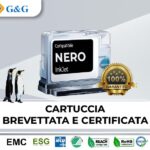 INK G&G HP 304XL K 18ML RIGENERATO INK LEVEL