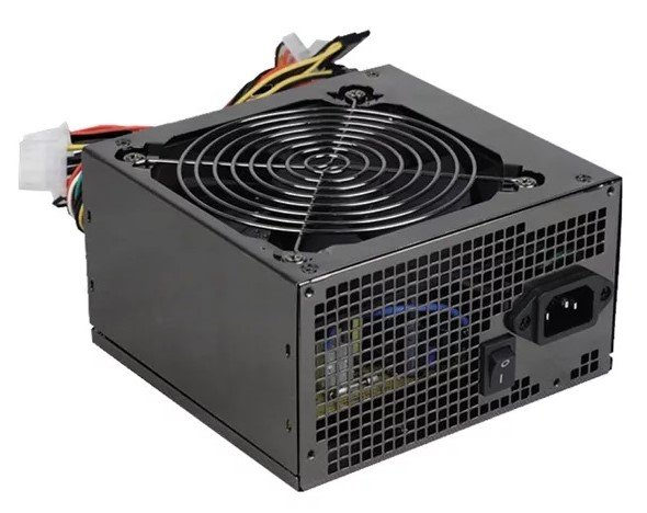 210-00650_1.jpg ALIMENTATORE 650W 4*SATA 1*PATA NEW 20+4PIN PCI 6PIN FAN 12CM CAVO 50CM - immagine 1