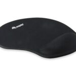 TAPPETINO MOUSE PAD GEL NERO SUPPORTO POLSO