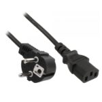 CAVO ALIMENTAZIONE 2MT SCHUKO BK 250VAC 10A ADJ