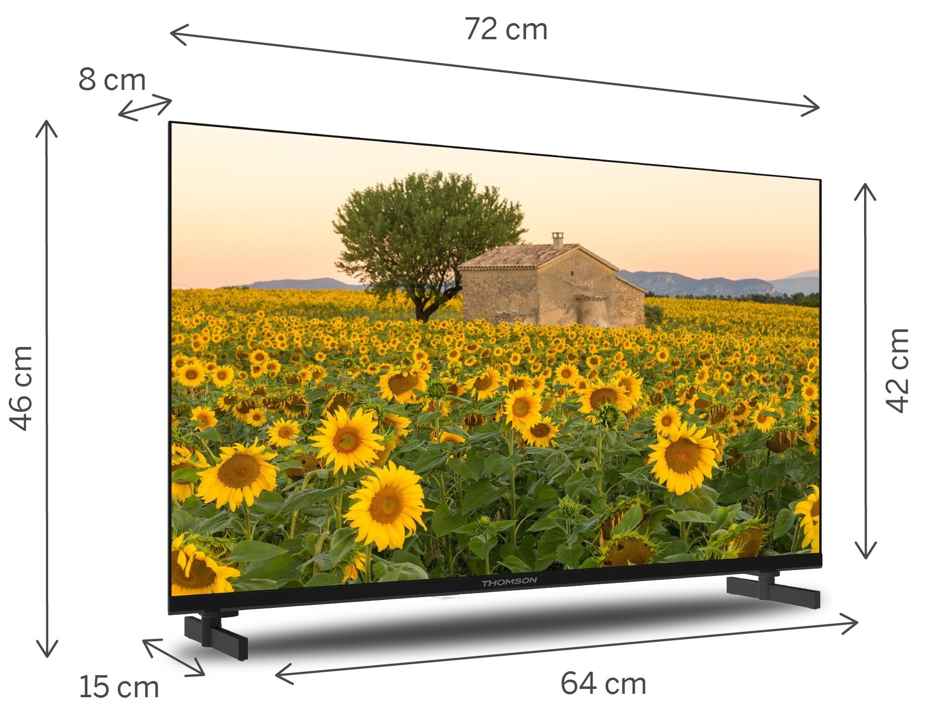 32HA2S13_1.jpg TV 32 THOMSON HD FRAMELESS SMART T2/C2S2 ANDROID 11 - immagine 1