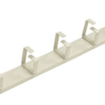 ARMADIO RACK RACCOGLICAVI 19 5 ANELLI GRIGIO IN METALLO