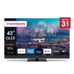 TV 43THOMSON UHD SMART 4K QLED T2/C2S2 GOOGLE TV FRONT SPEAK PIEDE
