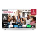 TV 43 THOMSON 4K  SMART UHD T2/C2S2 GOOGLE TV FRAMELESS WHITE