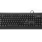 TASTIERA USB MULTIMEDIA PURE TA108 BK 113 TASTI PLUG&PLAY ADJ
