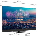 TV 50 THOMSON UHD  SMART 4K QLED T2/C2S2 GOOGLE TV FRONT SP PIEDE