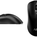 MOUSE WIRLESS RICARICABILE TYPE C 1600 DPI 3 TASTI PLUG&PLAY BK ADJ