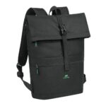 BORSA NB ZAINO 14/15,6 BLACK ECO 15L ROLL UP GREMIO BLACK