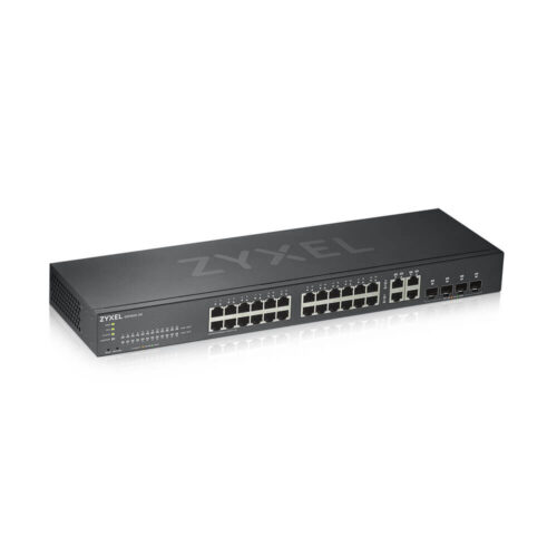 SWITCH 24P GIGABIT 4P DUAL GIGABIT IPV6 VLAN RACK 19 NEBULA - immagine 2