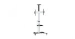 STAFFA TV/MONITOR 37/70PAVIMENTO MAX50KG RUOTA 90 CARRELLO RUOTE