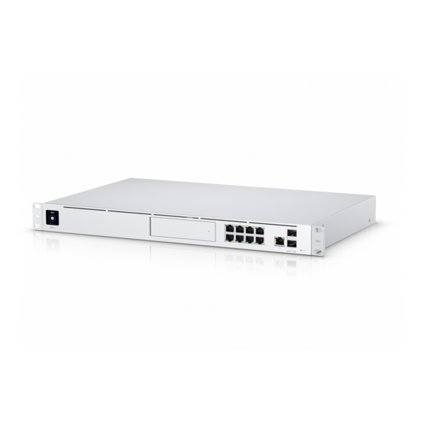 77810518_4252636299 SWITCH UNIFI 8XLAN GBERJ45 1WAN 3.5 HDD BAY/1U RACKMOUNTABLE - immagine 1