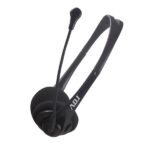 CUFFIA C/MICROFONO USB BK AGILE ADJ