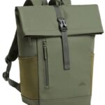 BORSA NB ZAINO 14/15,6 VERDE OLIVA ECO 17L ROLL TOP EDEN