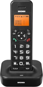 TELEFONO CORDLESS BRONDI BRAVO STAR
WHITE-GRAY ITALIA - immagine 2
