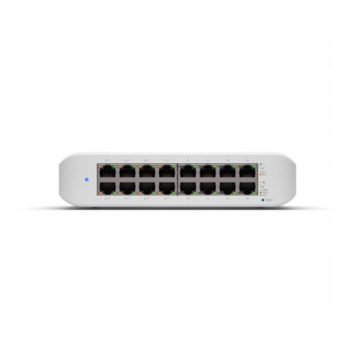 SWITCH 16P GIGABIT POE UBIQUITI 16P RJ45 GBE DI CUI 8P POE+ - immagine 2