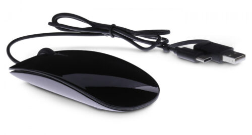 MOUSE USB-C LMP SPACE GRAY ITALIA - immagine 2