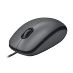 MOUSE M100 LOG USB BLACK USB A CAVO 1,8MT