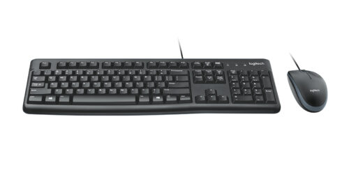 TASTIERA MK120 LOG + MOUSE NERA USB RETAIL - immagine 2