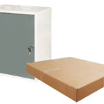 ARMADIO A MURO 19 12 UNIT? 595*540*400MM GRIGIO DISASSEMBLATO