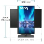MON 24.1 IPS DP 1XHDMI 2560X1600 BENQ SW242U REG ALTEZZA PIVOT USBC9