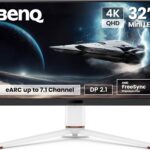 MON 32IPS MOBIUZ UHD 1MS USBC HDMI BENQ EX321UX REG ALT. WHITE HDMI DP