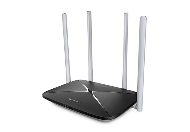 AC12 MERCUSYS_1.jpg ROUTER WIFI AC1200 DB 1200MBPS 4P 10/100LAN 1P 10/100WAN 4 ANTENNE - immagine 1