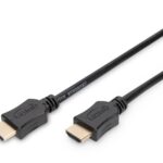CAVO HDMI+ETHERNET 4K 3D 3MT M/M BK TRIPLA SCHERMATURA