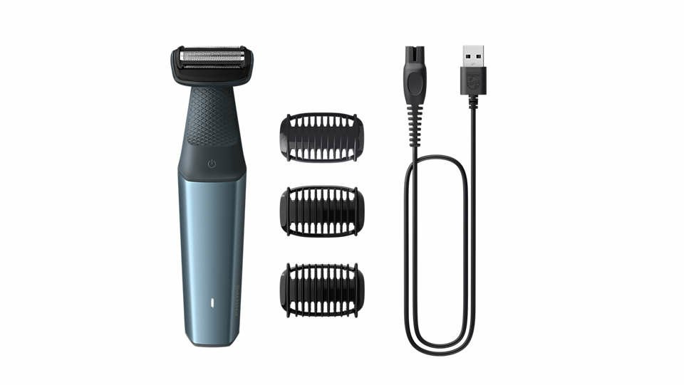 BG3027_05_1.jpg PHILIPS MULTIGROOM RASOIO CORPO BG3027/05 WET DRY - immagine 1