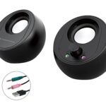 SPEAKER 2.0 10W BLUETOOTH 5.0 JACK 3,5MM + CONTR. VOLUME