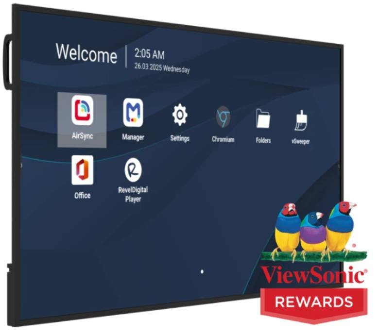 CDE8631-1C_1.jpg MON 86DS UHD MM DVI HDMI VESA 4K 500NIT 8GB 32GB ANDR 14 24/7 PD65W - immagine 1