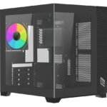 CASE MID-TOWER NOPSU VISION MINI BK MICRO ATX VISION ZK100