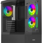 CASE TOWER GAMING NOPSU CLASH CK500 O 0.45MM SPCC 3*USB3.3*FAN ARGB FS
