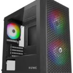 CASE MINI TOWER NO PSU BLITZ R27 3USB 0,5MM SPCC 3FAN ARGB GLOSSY BK