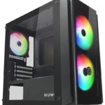 CASE MINI TOWER NO PSU BLITZ R28 3USB 0,5MM SPCC 3FAN ARGB MESH BK
